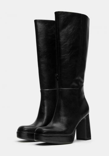 Сапоги на платформе