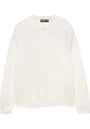 Поло с длинным рукавом