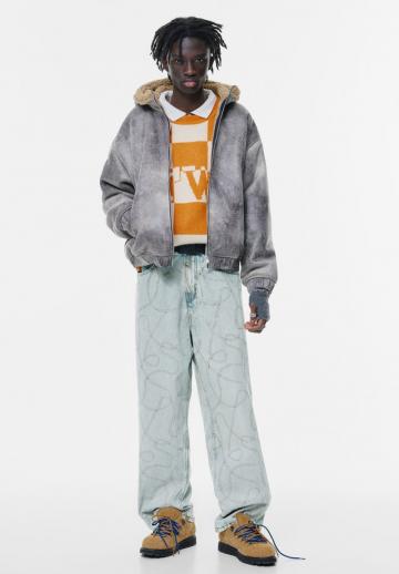 Прямые джинсы