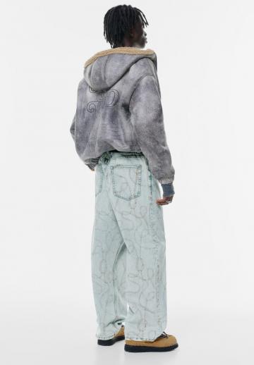 Прямые джинсы