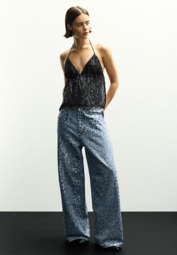 Топ на бретельках