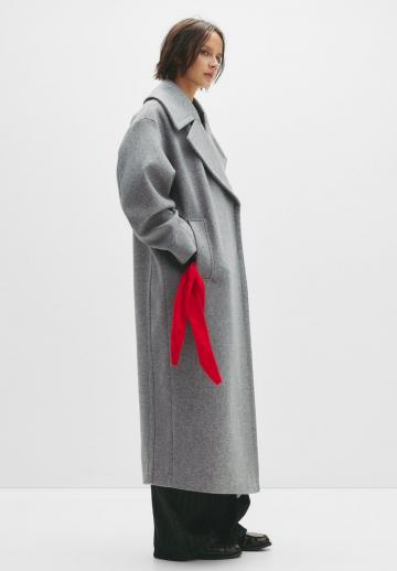 Шерстяное пальто