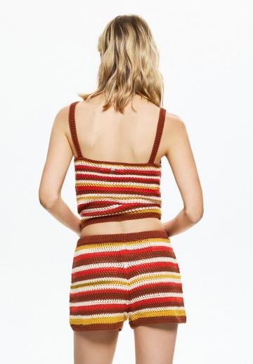 Топ на бретельках