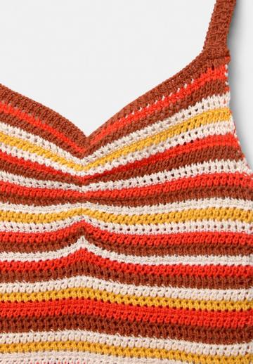 Топ на бретельках