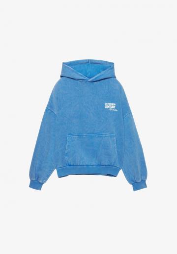 Пуловер с капюшоном