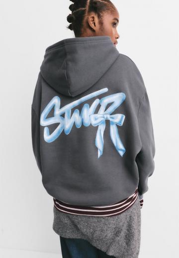 Пуловер с капюшоном