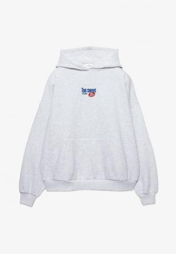 Пуловер с капюшоном