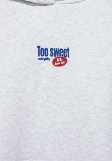 Пуловер с капюшоном