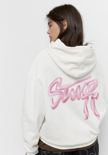 Пуловер с капюшоном