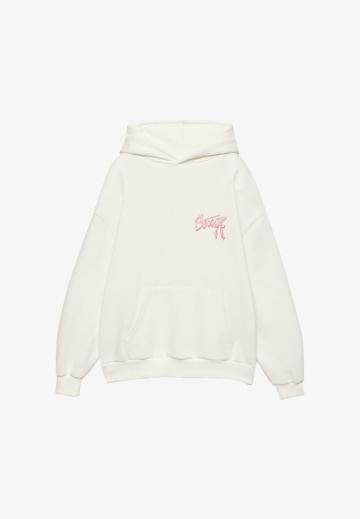 Пуловер с капюшоном