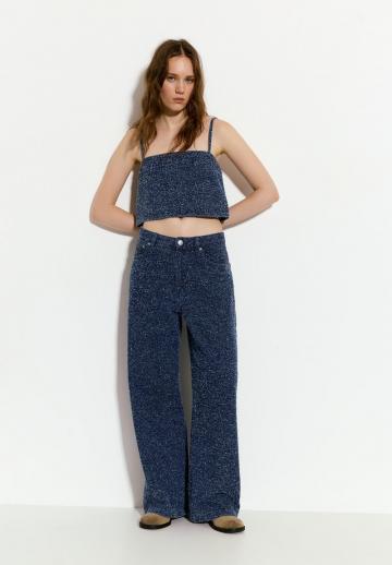 Топ на бретельках