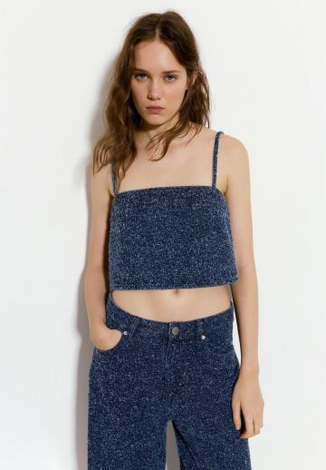 Топ на бретельках