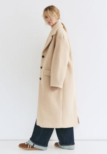 Шерстяное пальто