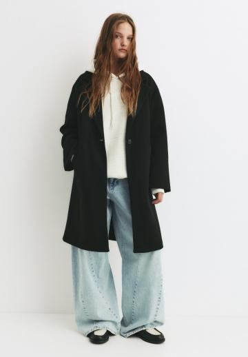 Шерстяное пальто