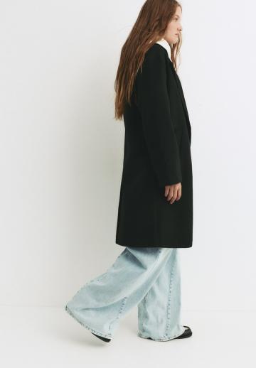 Шерстяное пальто