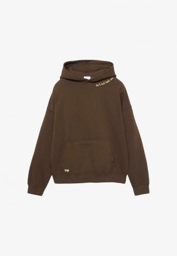 Пуловер с капюшоном