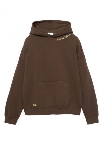 Пуловер с капюшоном