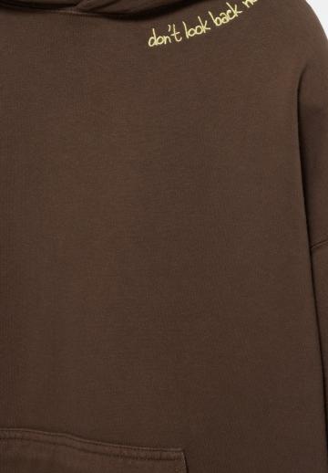 Пуловер с капюшоном