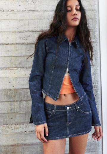 Джинсовая блузка