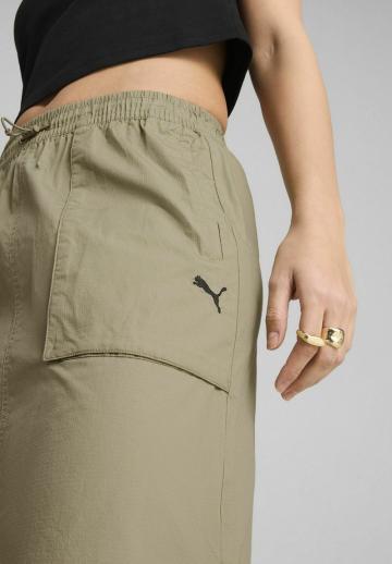 Юбка с накладными карманами