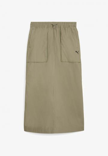 Юбка с накладными карманами