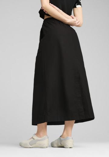 Юбка с накладными карманами