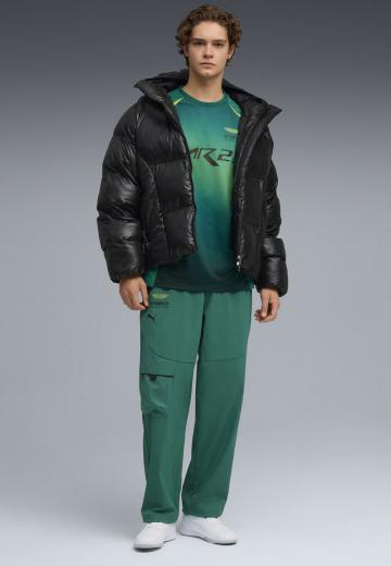 Брюки с накладными карманами