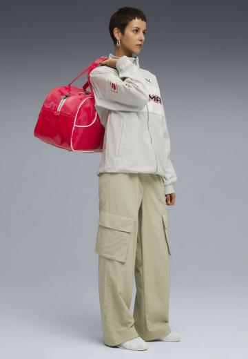 Брюки с накладными карманами