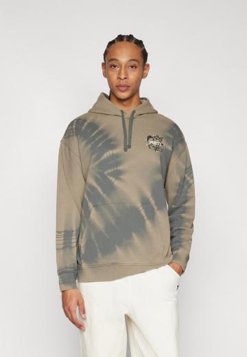 Пуловер с капюшоном