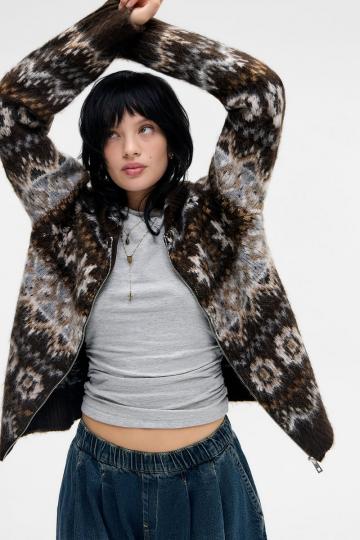 Длинный кардиган