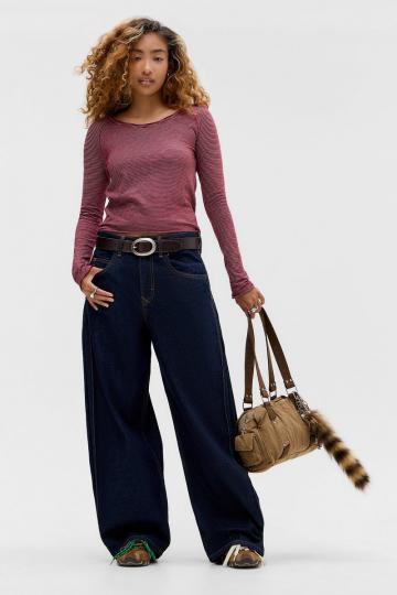 Свободные джинсы