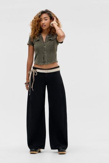 Свободные джинсы