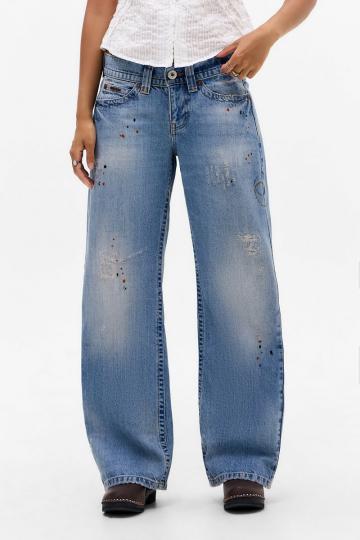Свободные джинсы