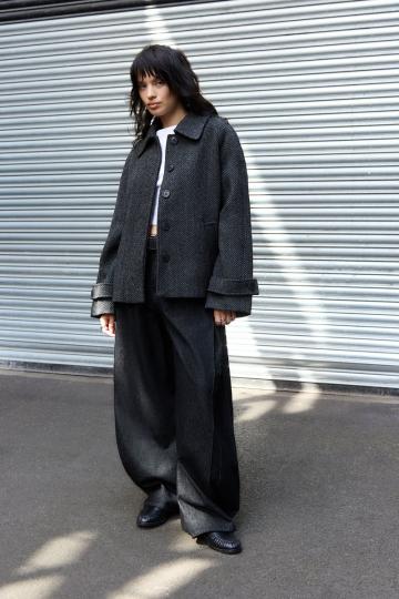 Короткое пальто