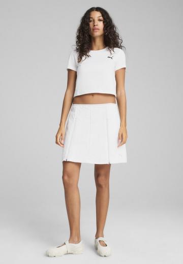 Юбка с накладными карманами