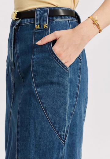 Джинсовая юбка