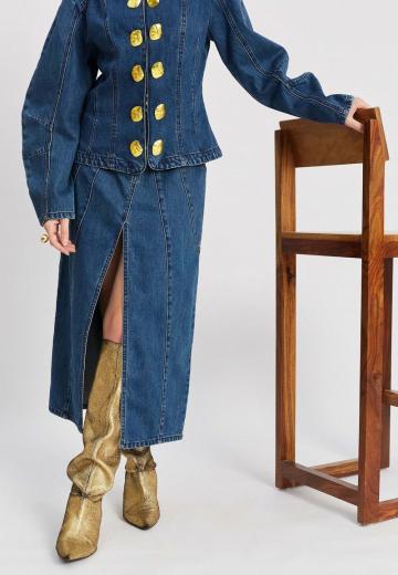 Джинсовая юбка