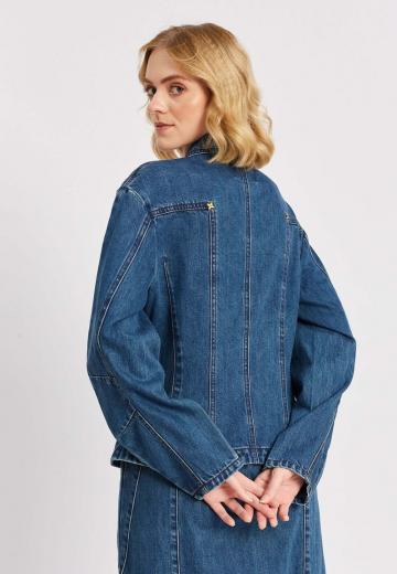 Джинсовая жилетка