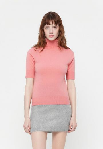 Пуловер с коротким рукавом