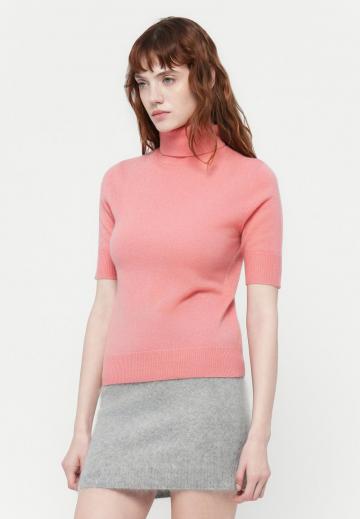 Пуловер с коротким рукавом