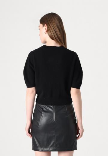 Пуловер с коротким рукавом