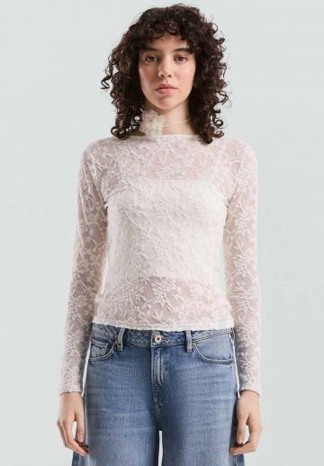 Кружевная блузка
