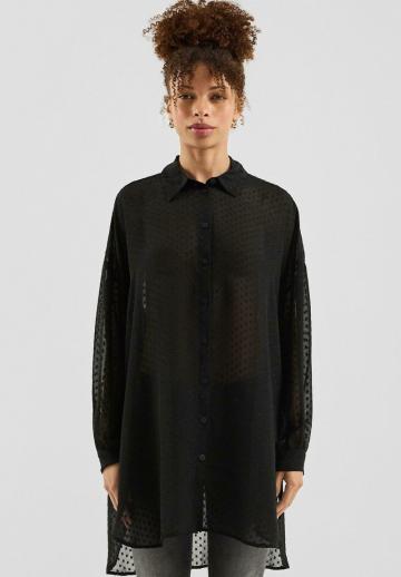 Длинная блузка