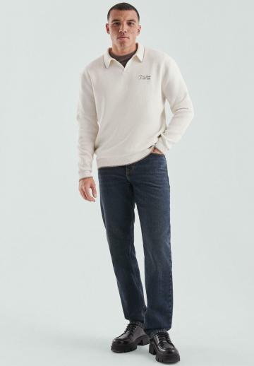 Поло с длинным рукавом