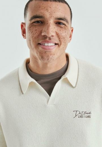 Поло с длинным рукавом