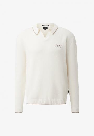 Поло с длинным рукавом