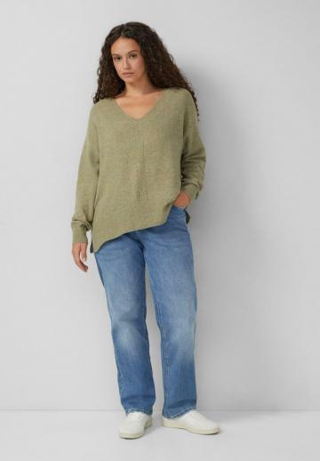 Длинный пуловер