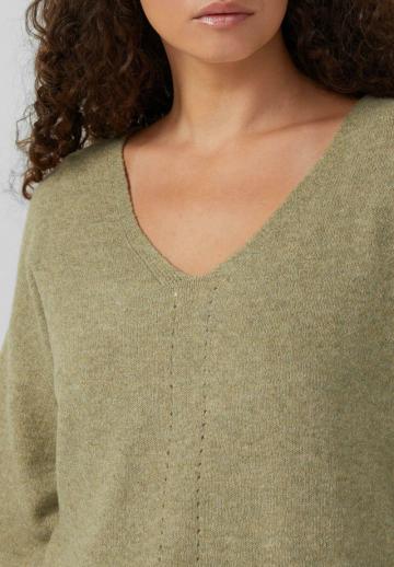 Длинный пуловер