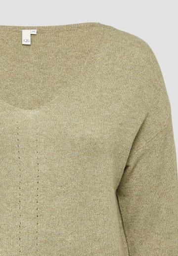 Длинный пуловер