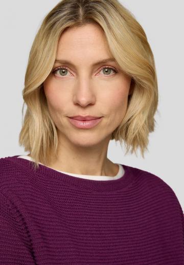 Длинный пуловер